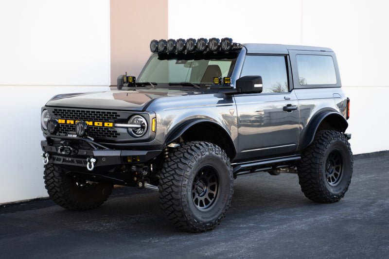 DV8 Offroad 21 - 23 Ford Bronco FS - 15 Series 2 - Door Rock Sliders Body Armor & Protection offroad accessory | Iron Ridge Offroad