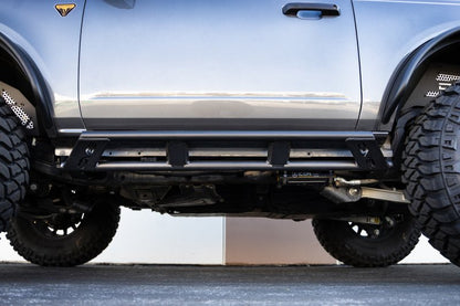 DV8 Offroad 21 - 23 Ford Bronco FS - 15 Series 2 - Door Rock Sliders Body Armor & Protection offroad accessory | Iron Ridge Offroad