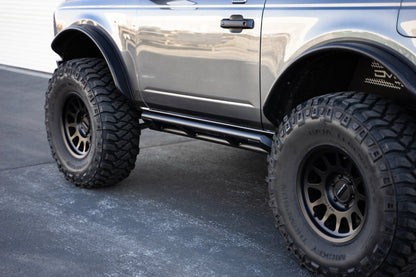DV8 Offroad 21 - 23 Ford Bronco FS - 15 Series 2 - Door Rock Sliders Body Armor & Protection offroad accessory | Iron Ridge Offroad