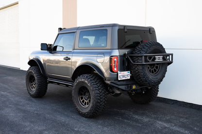 DV8 Offroad 21 - 23 Ford Bronco FS - 15 Series 2 - Door Rock Sliders Body Armor & Protection offroad accessory | Iron Ridge Offroad