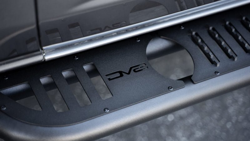 DV8 Offroad 21 - 23 Ford Bronco OE Plus 2 - Door Side Steps Nerf Bars & Running Boards offroad accessory | Iron Ridge Offroad