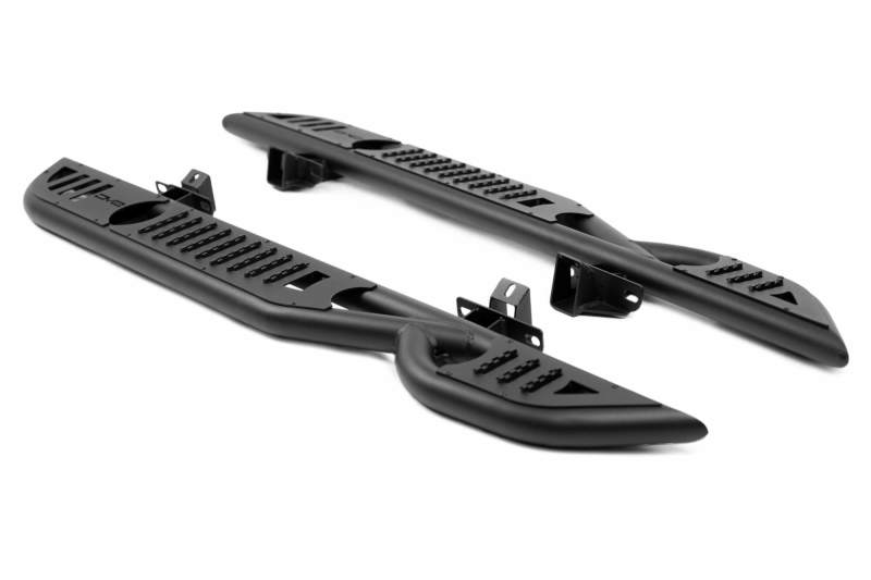 DV8 Offroad 21 - 23 Ford Bronco OE Plus 2 - Door Side Steps Nerf Bars & Running Boards offroad accessory | Iron Ridge Offroad