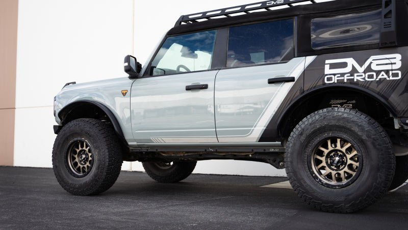 DV8 Offroad 21 - 23 Ford Bronco Pinch Weld Covers Drivetrain offroad accessory | Iron Ridge Offroad