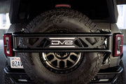 DV8 Offroad 21 - 23 Ford Bronco Spare Tire Guard & Accessory Mount Winches & Hitches offroad accessory | Iron Ridge Offroad