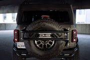 DV8 Offroad 21 - 23 Ford Bronco Spare Tire Guard & Accessory Mount Winches & Hitches offroad accessory | Iron Ridge Offroad
