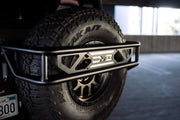 DV8 Offroad 21 - 23 Ford Bronco Spare Tire Guard & Accessory Mount Winches & Hitches offroad accessory | Iron Ridge Offroad