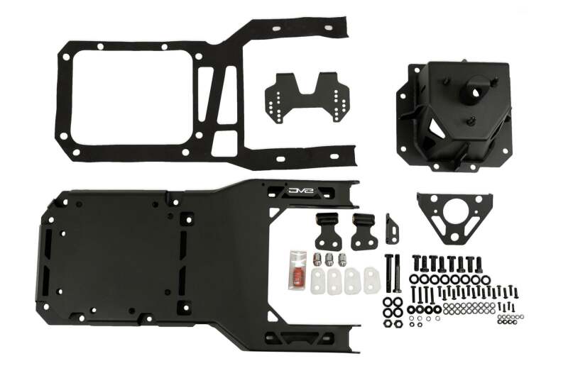 DV8 Offroad 21 - 24 Ford Bronco Tire Carrier Roofs & Roof Accessories offroad accessory | Iron Ridge Offroad