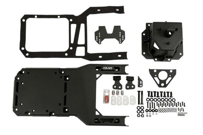 DV8 Offroad 21 - 24 Ford Bronco Tire Carrier Roofs & Roof Accessories offroad accessory | Iron Ridge Offroad