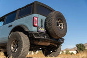 DV8 Offroad 21 - 24 Ford Bronco Tire Carrier Roofs & Roof Accessories offroad accessory | Iron Ridge Offroad