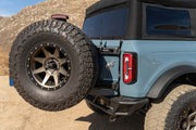 DV8 Offroad 21 - 24 Ford Bronco Tire Carrier Roofs & Roof Accessories offroad accessory | Iron Ridge Offroad