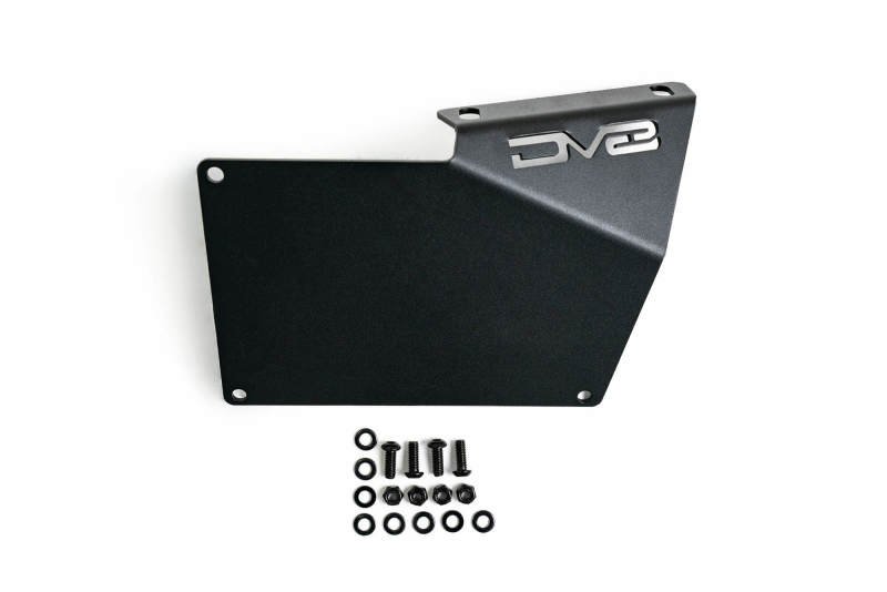 DV8 Offroad Front Bumper License Plate Relocation Bracket for Ford Bronco (Part Number LPBR - 02) Exterior Styling offroad accessory | Iron Ridge Offroad
