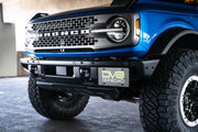 DV8 Offroad Front Bumper License Plate Relocation Bracket for Ford Bronco (Part Number LPBR - 02) Exterior Styling offroad accessory | Iron Ridge Offroad