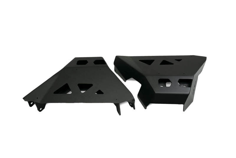 DV8 Offroad Front Lower Control Arm Skid Plate for 2021 - 2023 Ford Bronco Body Armor & Protection offroad accessory | Iron Ridge Offroad
