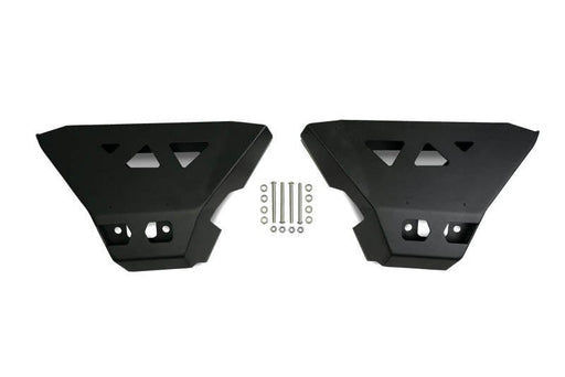 DV8 Offroad Front Lower Control Arm Skid Plate for 2021 - 2023 Ford Bronco Body Armor & Protection offroad accessory | Iron Ridge Offroad