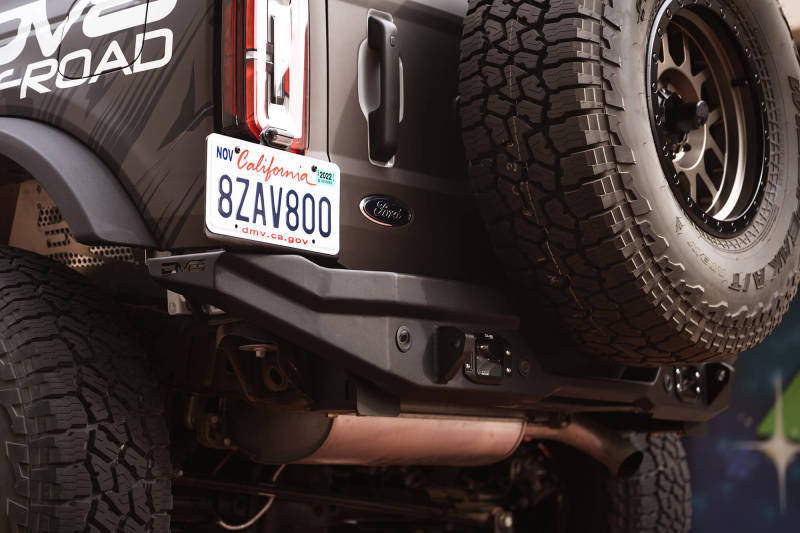 DV8 Offroad FS - 15 Series Rear Bumper for 2021 - 2025 Ford Bronco Bumpers offroad accessory | Iron Ridge Offroad