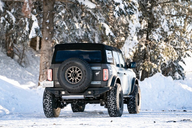 DV8 Offroad FS - 15 Series Rear Bumper for 2021 - 2025 Ford Bronco Bumpers offroad accessory | Iron Ridge Offroad