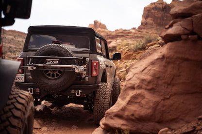 DV8 Offroad FS - 15 Series Rear Bumper for 2021 - 2025 Ford Bronco Bumpers offroad accessory | Iron Ridge Offroad