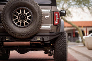 DV8 Offroad FS - 15 Series Rear Bumper for 2021 - 2025 Ford Bronco Bumpers offroad accessory | Iron Ridge Offroad