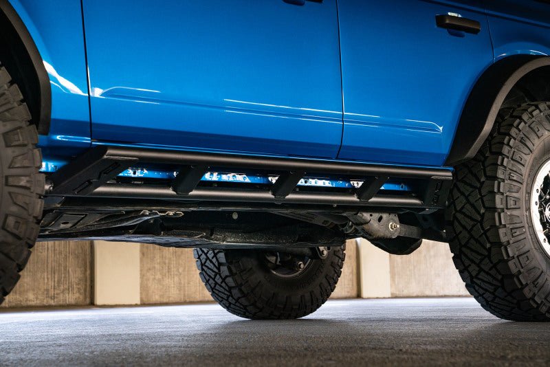 DV8 Offroad FS - 15 Series Rock Sliders for 2021 - 2023 Ford Bronco | Protect Your Side Panels Body Armor & Protection offroad accessory | Iron Ridge Offroad