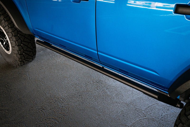 DV8 Offroad FS - 15 Series Rock Sliders for 2021 - 2023 Ford Bronco | Protect Your Side Panels Body Armor & Protection offroad accessory | Iron Ridge Offroad