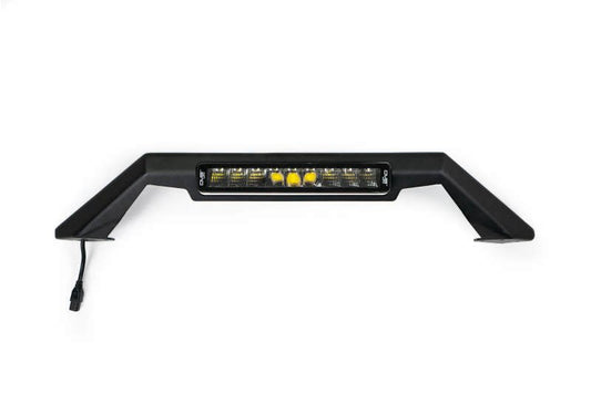 DV8 Offroad LBUN - 01 Bull Bar Add - On for Ford Bronco with 13 - Inch Elite Series Light Bar Mount Bumpers offroad accessory | Iron Ridge Offroad