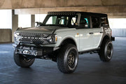 DV8 Offroad LBUN - 01 Bull Bar Add - On for Ford Bronco with 13 - Inch Elite Series Light Bar Mount Bumpers offroad accessory | Iron Ridge Offroad