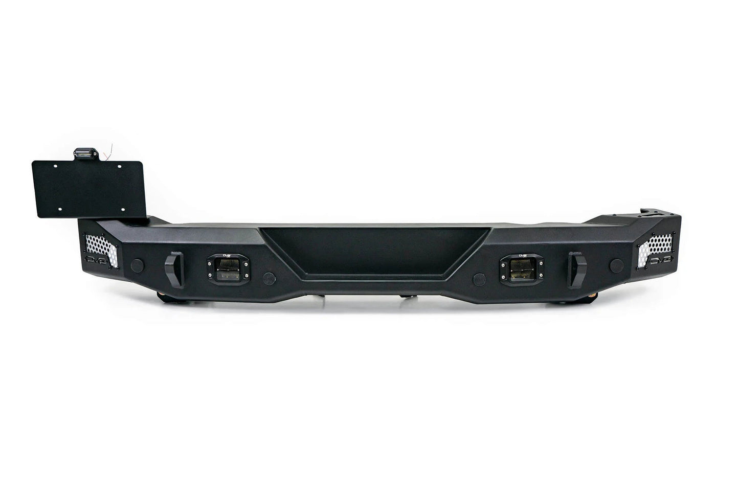 DV8 Offroad MTO Series Rear Bumper - 2021+ Ford Bronco Lights offroad accessory | Iron Ridge Offroad