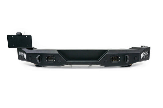 DV8 Offroad MTO Series Rear Bumper - 2021+ Ford Bronco Lights offroad accessory | Iron Ridge Offroad