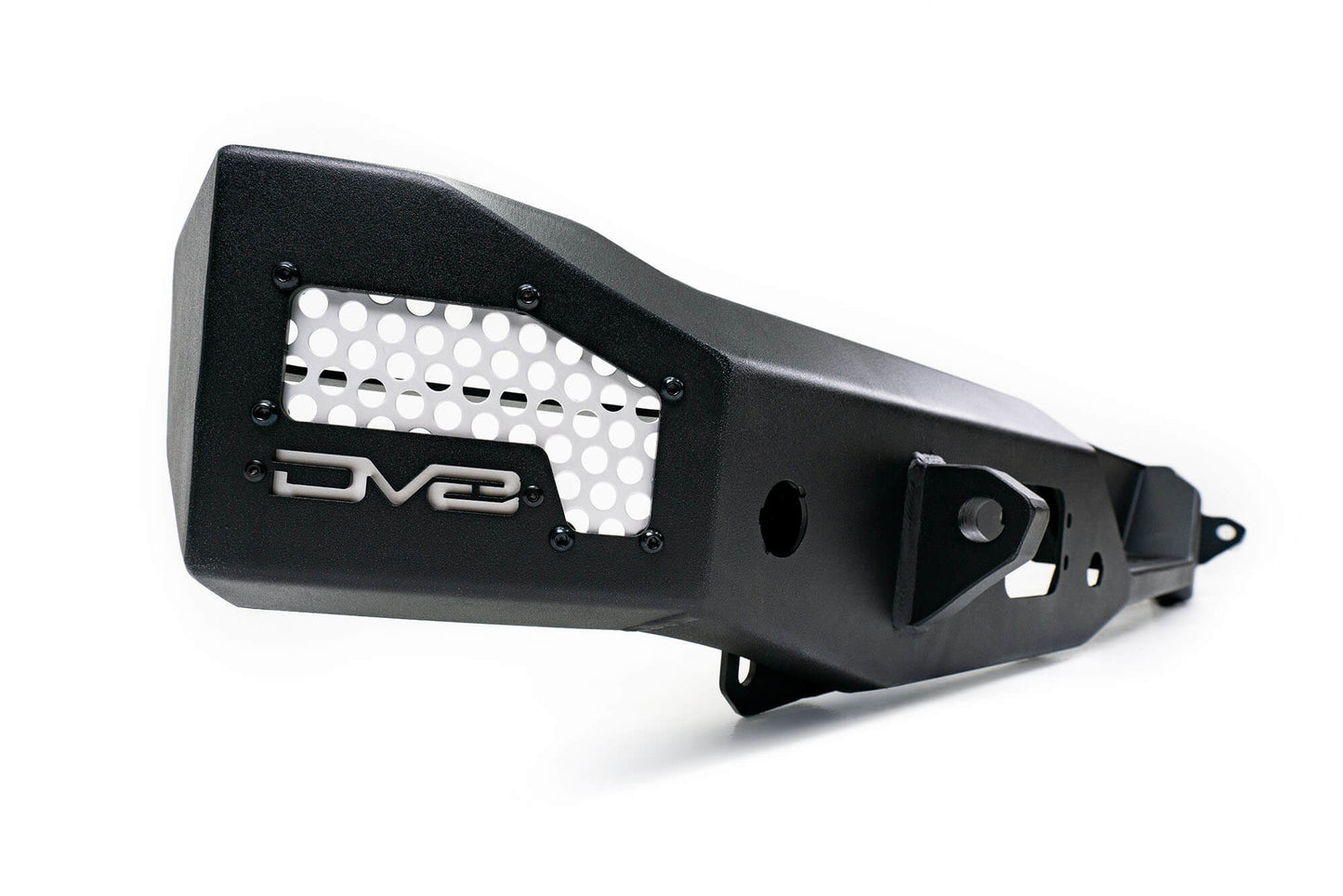 DV8 Offroad MTO Series Rear Bumper - 2021+ Ford Bronco Lights offroad accessory | Iron Ridge Offroad
