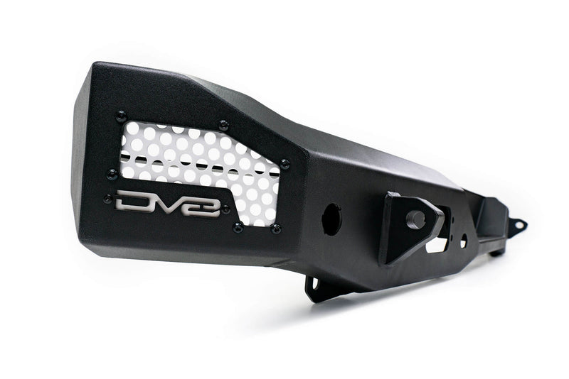 DV8 Offroad MTO Series Rear Bumper - 2021+ Ford Bronco Lights offroad accessory | Iron Ridge Offroad