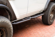 DV8 Offroad OE Plus Series Side Steps for 2021 - 2025 Ford Bronco 4 - Door - Easy Install, Durable Steel Construction Nerf Bars & Running Boards offroad accessory | Iron Ridge Offroad