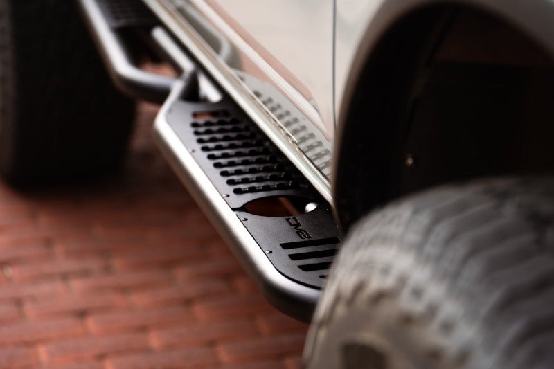 DV8 Offroad OE Plus Series Side Steps for 2021 - 2025 Ford Bronco 4 - Door - Easy Install, Durable Steel Construction Nerf Bars & Running Boards offroad accessory | Iron Ridge Offroad