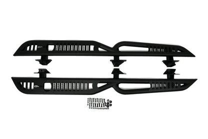 DV8 Offroad OE Plus Series Side Steps for 2021 - 2025 Ford Bronco 4 - Door - Easy Install, Durable Steel Construction Nerf Bars & Running Boards offroad accessory | Iron Ridge Offroad