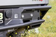DV8 Offroad Rear Bumper | Chevrolet Silverado 1500 / GMC Sierra 1500 (19-25) (RBCS1-04) Bumpers, Grilles & Guards offroad accessory | Iron Ridge Offroad