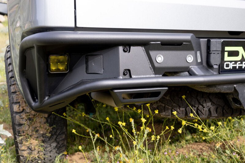 DV8 Offroad Rear Bumper | Chevrolet Silverado 1500 / GMC Sierra 1500 (19-25) (RBCS1-04) Bumpers, Grilles & Guards offroad accessory | Iron Ridge Offroad