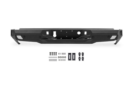 DV8 Offroad Rear Bumper | Chevrolet Silverado 2500HD / GMC Sierra 3500HD (20-23) (RBCS2-03) Bumpers, Grilles & Guards offroad accessory | Iron Ridge Offroad