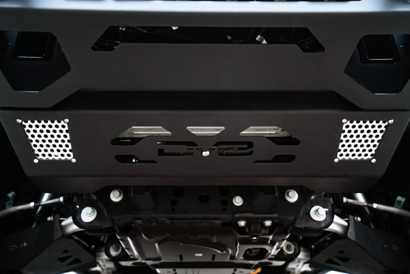DV8 Offroad Steel Front Skid Plate for 2021 - 2022 Ford Bronco - Enhanced Underbody Protection Body Armor & Protection offroad accessory | Iron Ridge Offroad