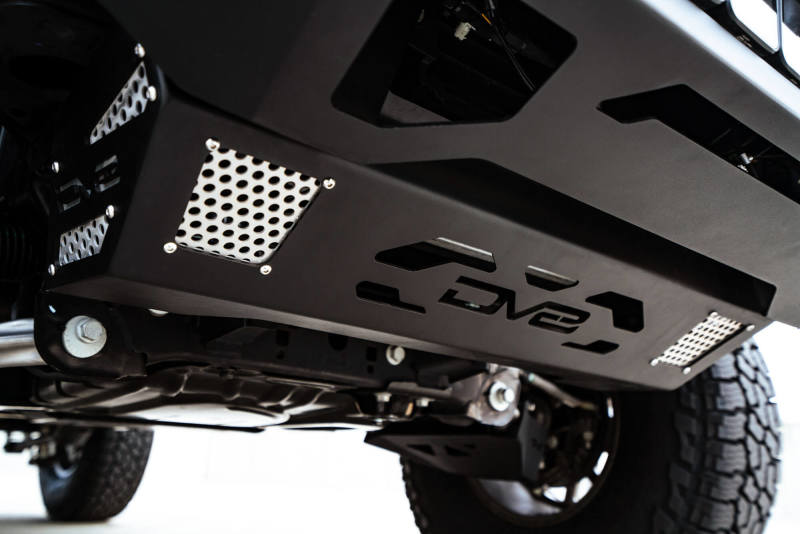 DV8 Offroad Steel Front Skid Plate for 2021 - 2022 Ford Bronco - Enhanced Underbody Protection Body Armor & Protection offroad accessory | Iron Ridge Offroad
