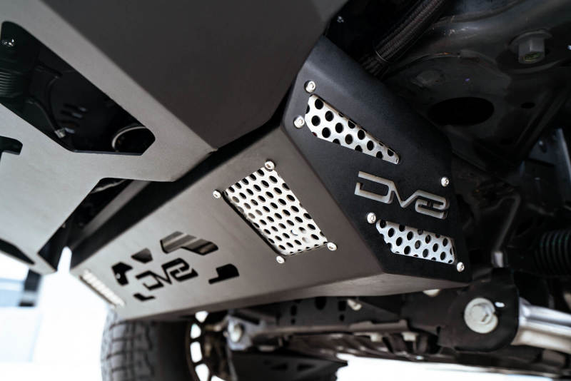 DV8 Offroad Steel Front Skid Plate for 2021 - 2022 Ford Bronco - Enhanced Underbody Protection Body Armor & Protection offroad accessory | Iron Ridge Offroad
