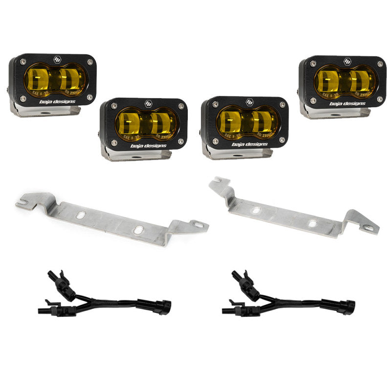 Baja Designs 2022+ Toyota Tundra S2 SAE OEM Fog Light Replacement Kit | Toyota Tundra (22+) (448167)