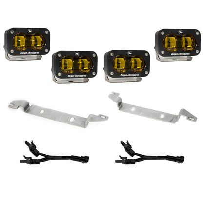 Baja Designs 2022+ Toyota Tundra S2 SAE OEM Fog Light Replacement Kit | Toyota Tundra (22+) (448167)