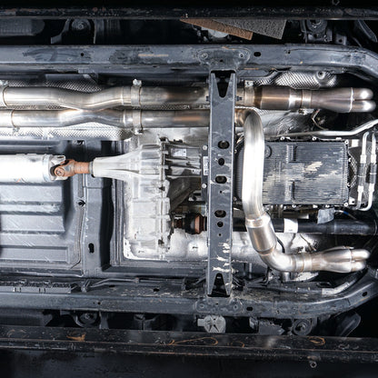 Stainless Works Long Tube Headers & Mid Pipes: Dodge Ram 5.7L Hemi 2019 - 2023 (1500)