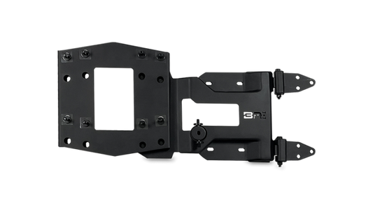 Body Armor 4x4 Reinforced Tire Carrier Cast Aluminum: Jeep Wrangler JL 2018-2026