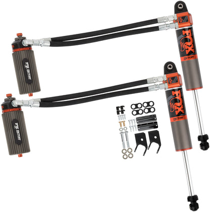 FOX Factory Race Series 3.0 Internal Bypass Reservoir Front Adjustable Shocks (FRONT): Jeep Wrangler JL 2018-2026 w/ 2-3" Lift