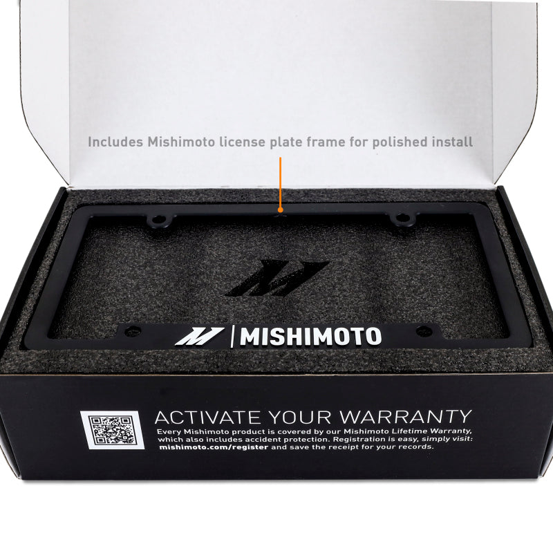Mishimoto License Plate Relocation Kit | Toyota Tacoma (16-23) (MMLP-TAC-16)
