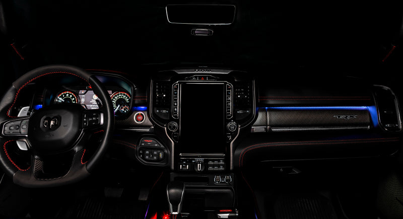 Oracle Lighting Fiber Optic LED Interior Ambient Dash Kit: Ram 1500 2019-2022
