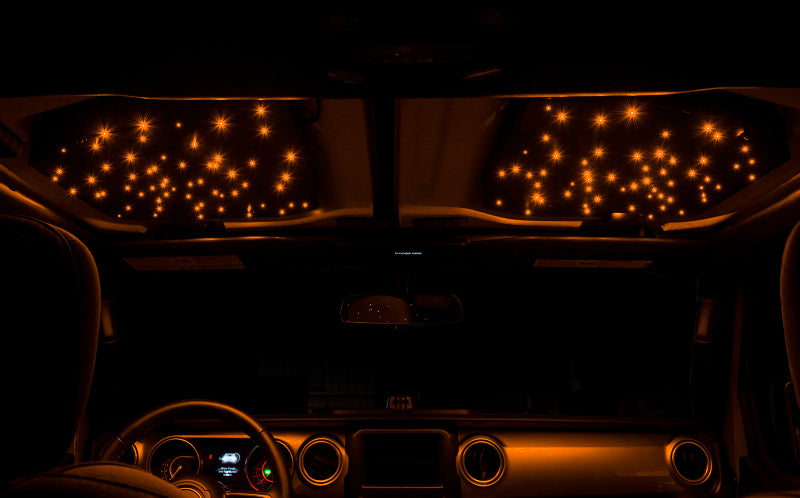 ORACLE Lighting StarLINER Fiber Optic Hardtop Headliner: Jeep Wrangler (18-24) / Gladiator (20-24)