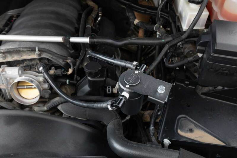 K&N 20-23 GM 2500/3500 6.6L Oil Separator Catch Can | Chevrolet Silverado / GMC Sierra 2500HD/3500HD (20-26) (81-0812)