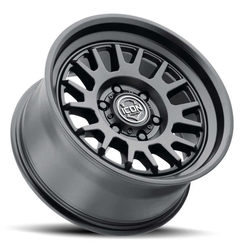 ICON Anza 17x8.5 6x5.5 0mm Offset Satin Black Wheel | Ford Bronco (21-26) (8217858347SB)