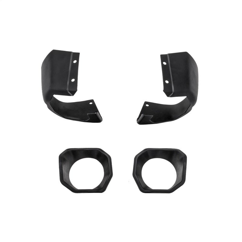 Rugged Ridge Venator Stubby Front Bumper Ends: Jeep Wrangler / Gladiator (18-26) - Satin Black